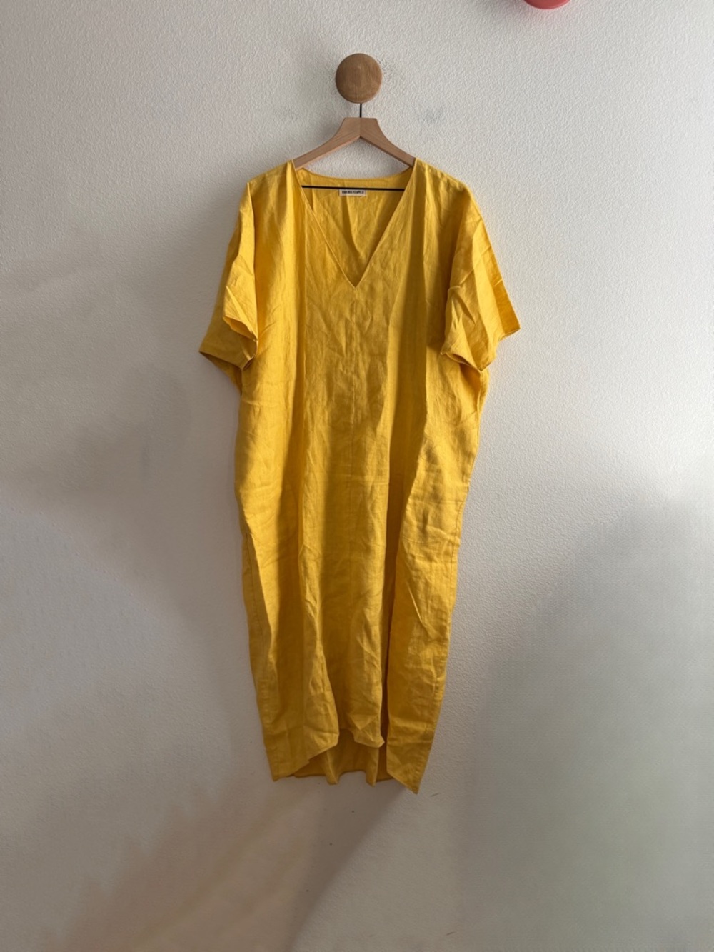 Rachel Craven Linen Lagenlook Cocoon Dress with Pockets
